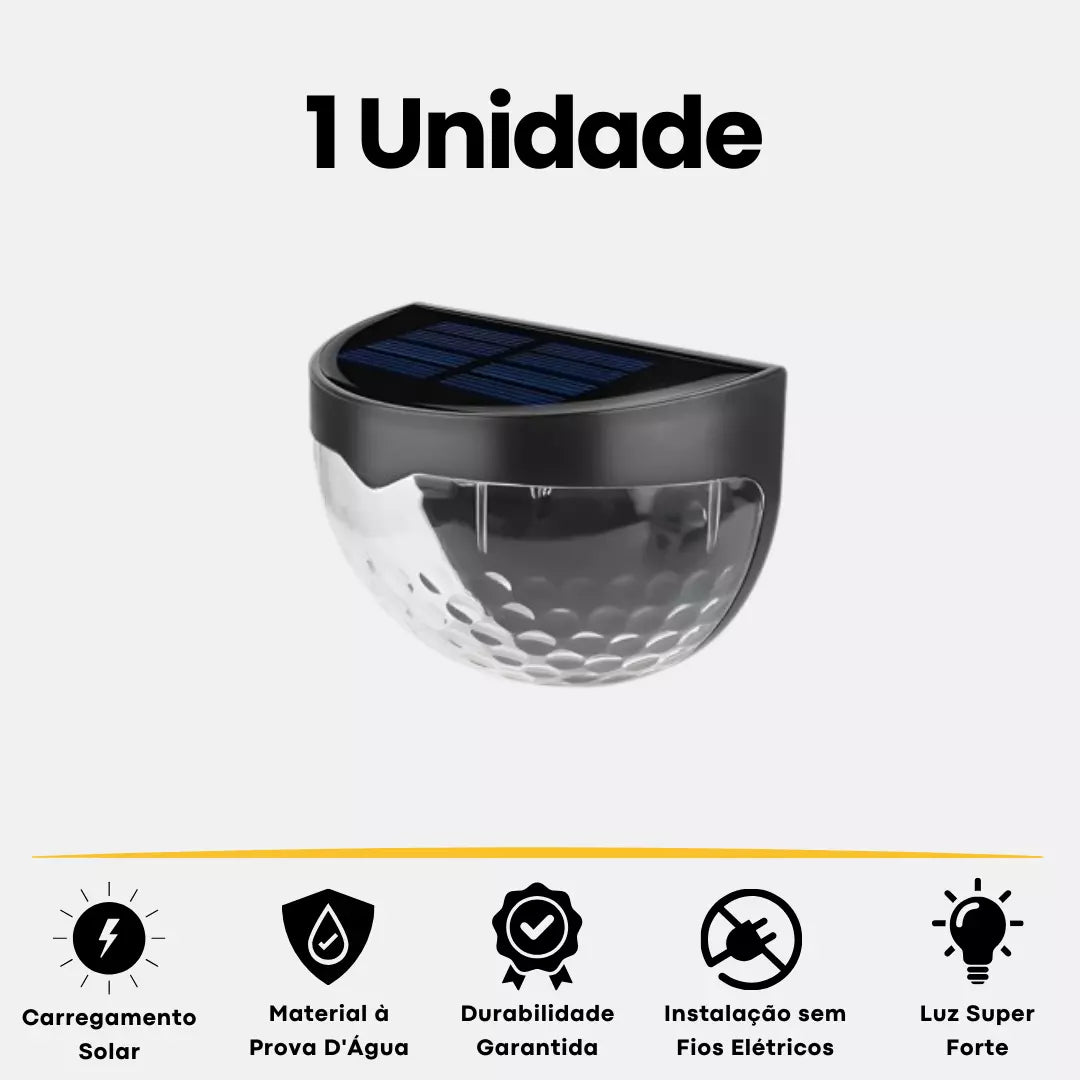 Luminaria Solar ECO Luminix - Luz LED