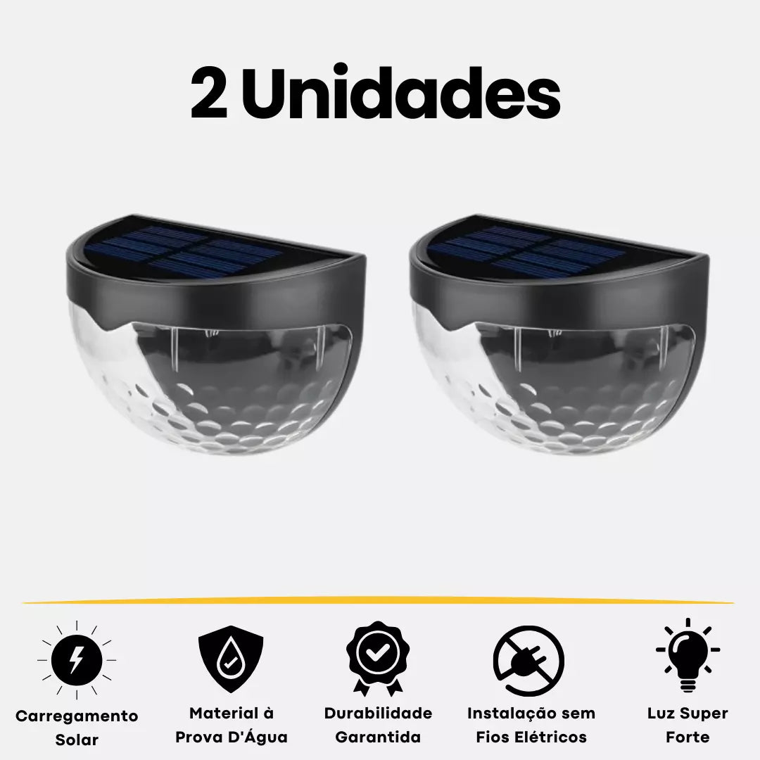 Luminaria Solar ECO Luminix - Luz LED