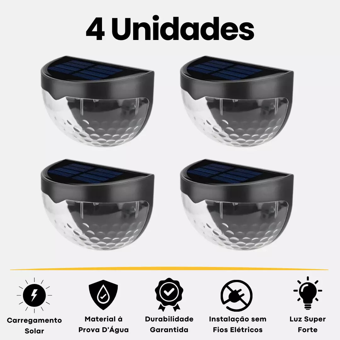 Luminaria Solar ECO Luminix - Luz LED