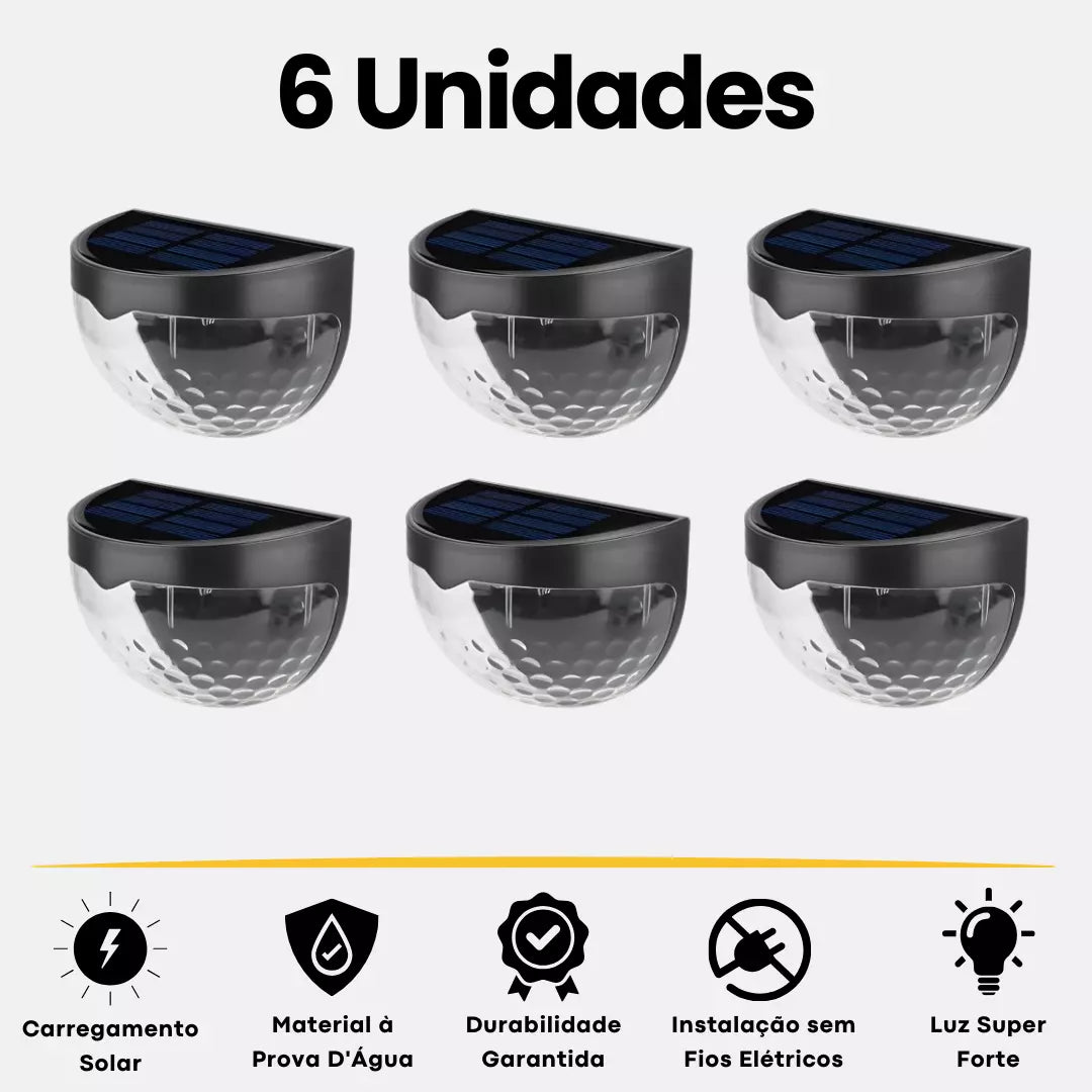 Luminaria Solar ECO Luminix - Luz LED