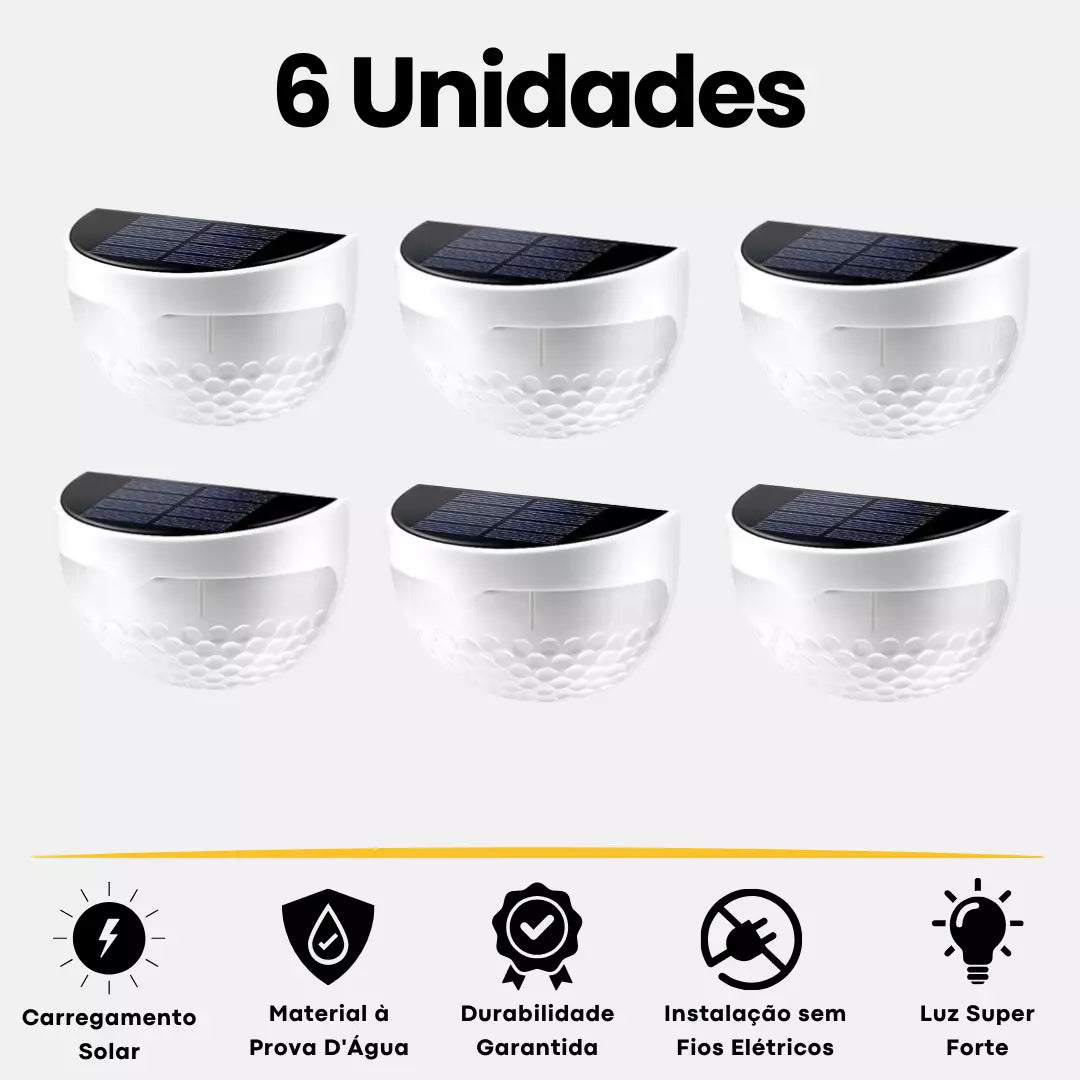 Luminaria Solar ECO Luminix - Luz LED