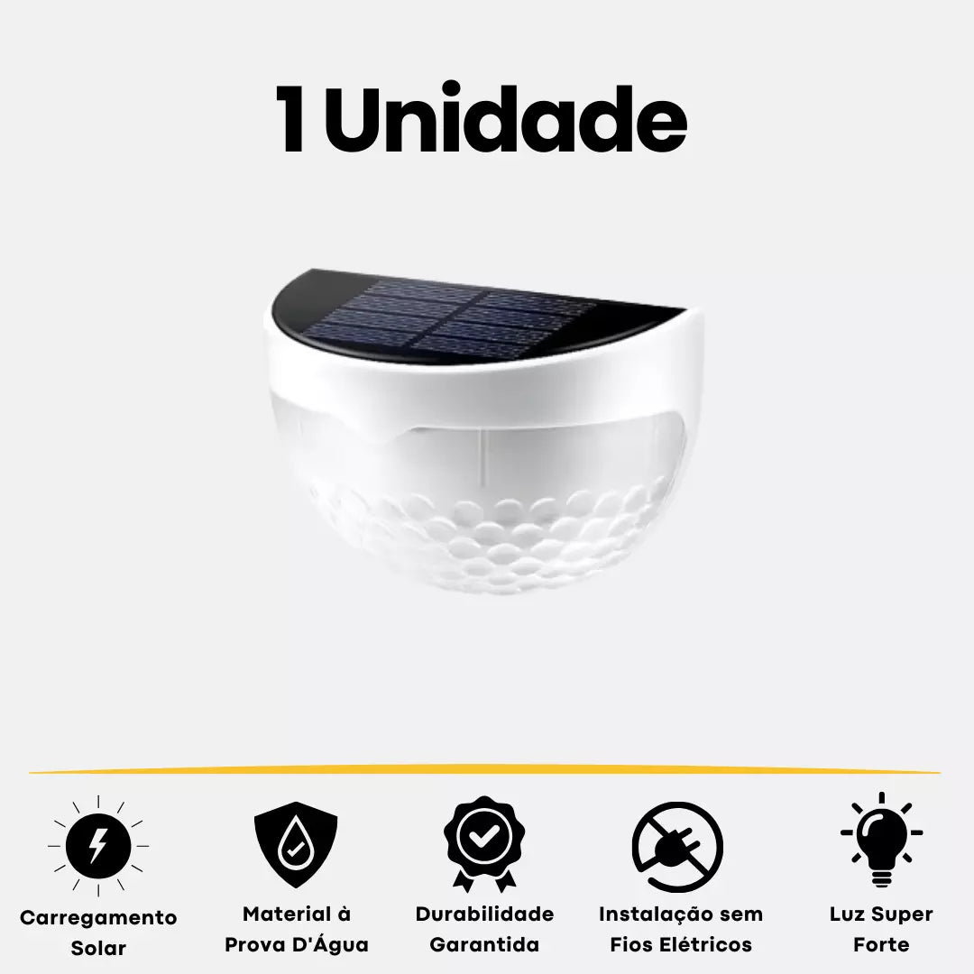 Luminaria Solar ECO Luminix - Luz LED