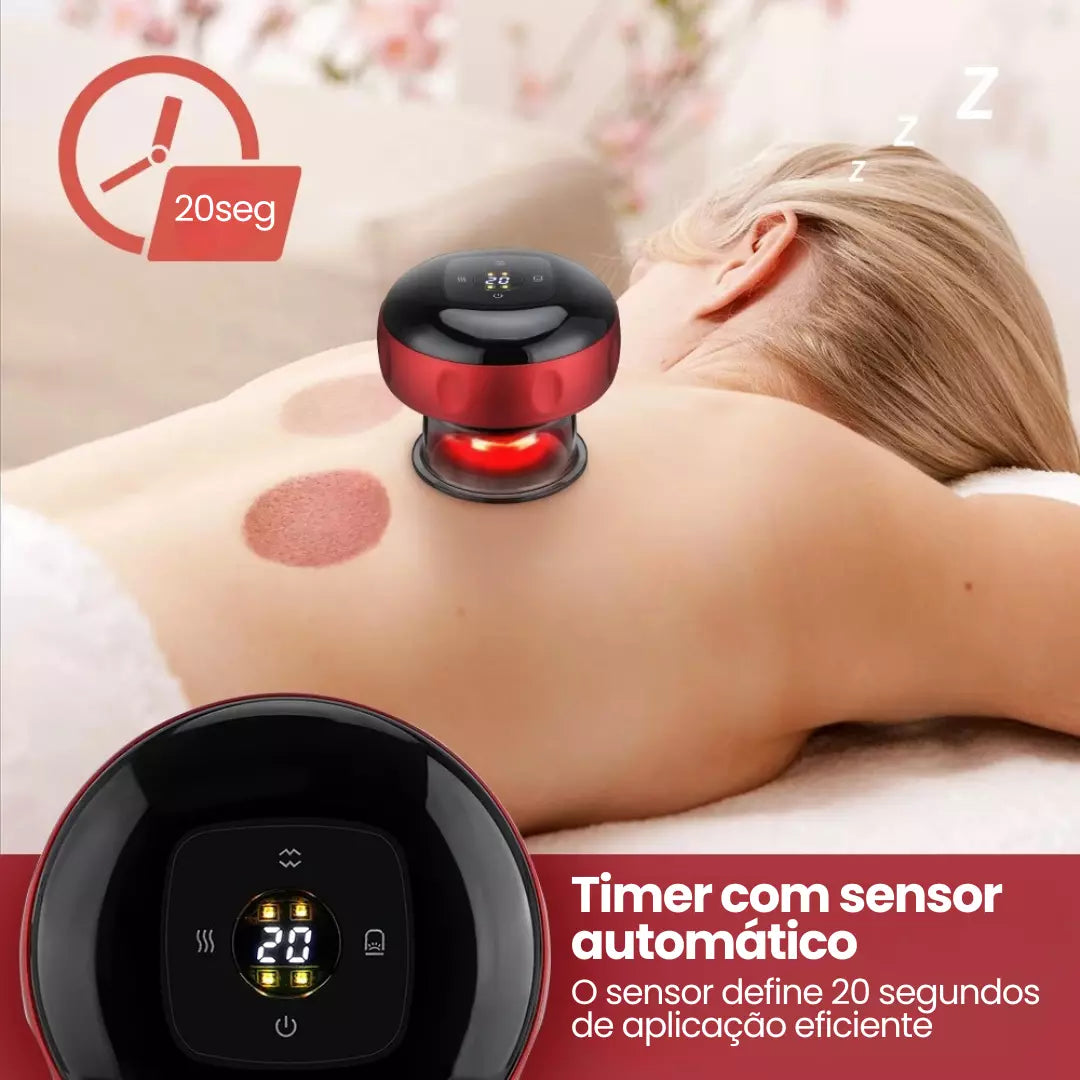Vacum™ Ventosaterapia - Ameniza Dores Musculares e Elimina Toxinas