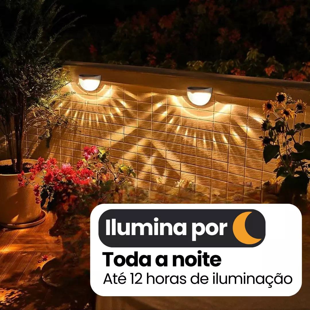 Luminaria Solar ECO Luminix - Luz LED