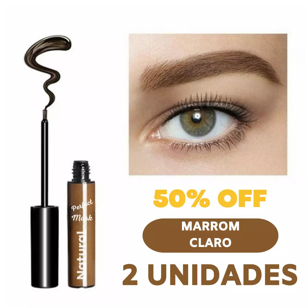 Gel Perfect Mask à Prova D'água - Preenche e Define Sobrancelhas, Efeito Natural e Alta Fixação